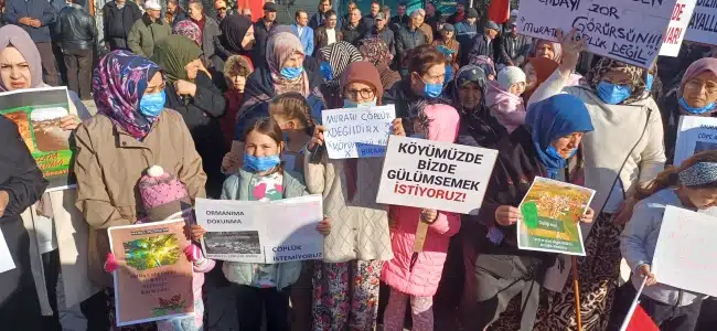 Bursa Muratlı Köyü’nde çöplük isyanı!