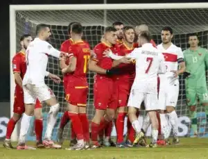 A Milli Takım, Karadağ’a mağlup oldu! A Ligi şansı play-off’a kaldı