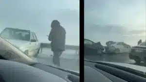 Çorum‘daki kaza, saat 16.00 sıralarında Çorum- Samsun kara yolunun 35’inci