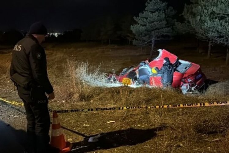 İsa Koçak (18) yönetimindeki otomobil, İhsan Doğramacı Bulvarı’nda stabilize yola