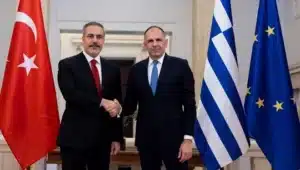 Ortak basın toplantısında konuşan Fidan, Kıbrıs ve Doğu Akdeniz vurgusu