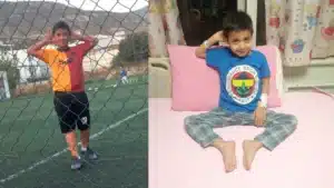 Muğla’nın Bodrum ilçesinde yaşayan Serkan Kurt, Galatasaray Spor Okulu‘nun futbolcusu
