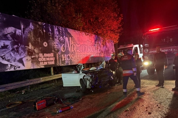 İzmir‘in Kemalpaşa ilçesinde freni boşalan kamyonun 7 araca çarptığı kazada