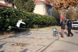 Olay, sabah saat 09.00 sıralarında Cumhuriyet Mahallesi Bahçıvan Sokak üzerinde