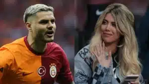Galatasaray​’da forma giyen Mauro Icardi​, Wanda Nara​’ya açtığı boşanma davasının
