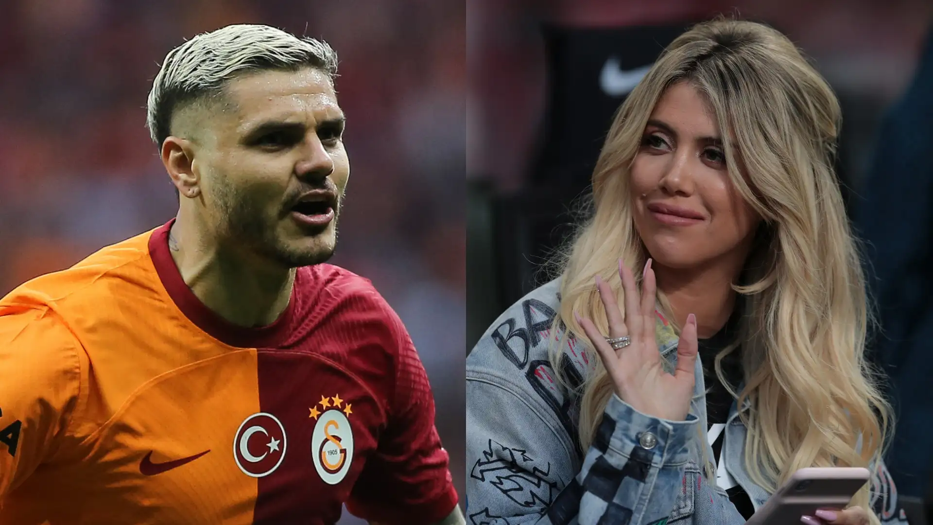 Galatasaray​’da forma giyen Mauro Icardi​, Wanda Nara​’ya açtığı boşanma davasının