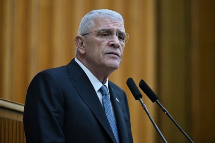 İYİ Parti Genel Başkanı Müsavat Dervişoğlu partisinin grup toplantısında açıklamalarda