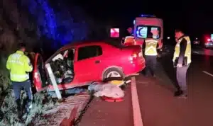 Kaza, saat 03.00 sıralarında Bursa-Ankara kara yolu üzeri Kestel’in Ümitalan