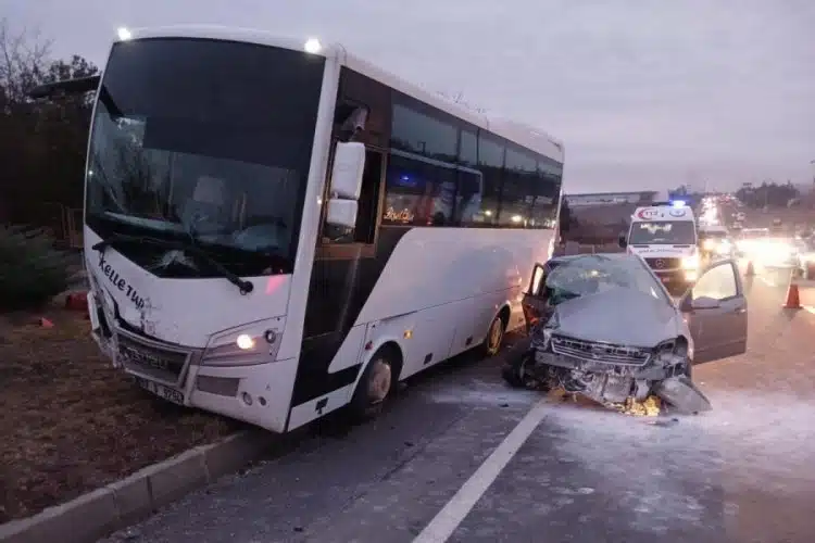 Kaza, sabah saatlerinde Ergeni’nin Ulaş Mahallesi yakınlarında meydana geldi. Oktay
