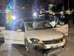 Adana’da otomobilin çarptığı polis memuru şehit oldu