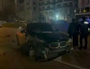 Bursa’da ters şeritten ilerleyen otomobil TIR’la çarpıştı!