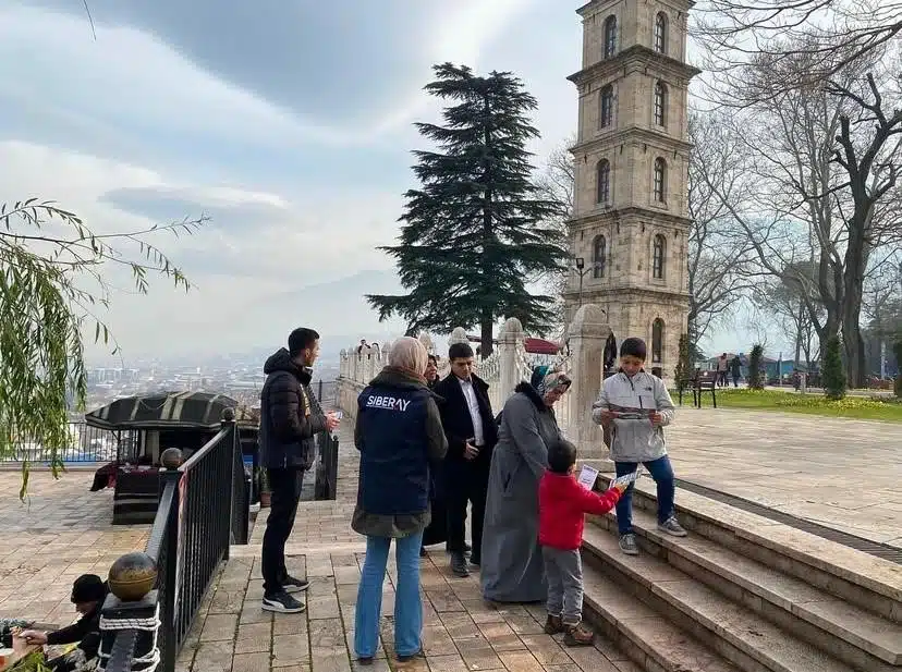 Bursa İl Emniyet Müdürlüğü Siber Suçlarla Mücadele Şube Müdürlüğü ekipleri,