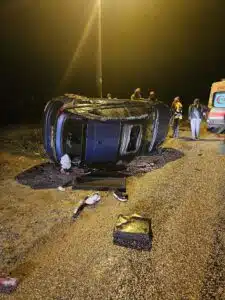 Kaza, Kestel’in ilçesi Babasultan Mahallesi yolu üzerinde meydana meydana geldi.