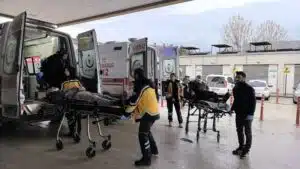 Kaza, saat 10.00 sıralarında Mahmudiye Mahallesi Avarlar kavşağında meydana geldi.