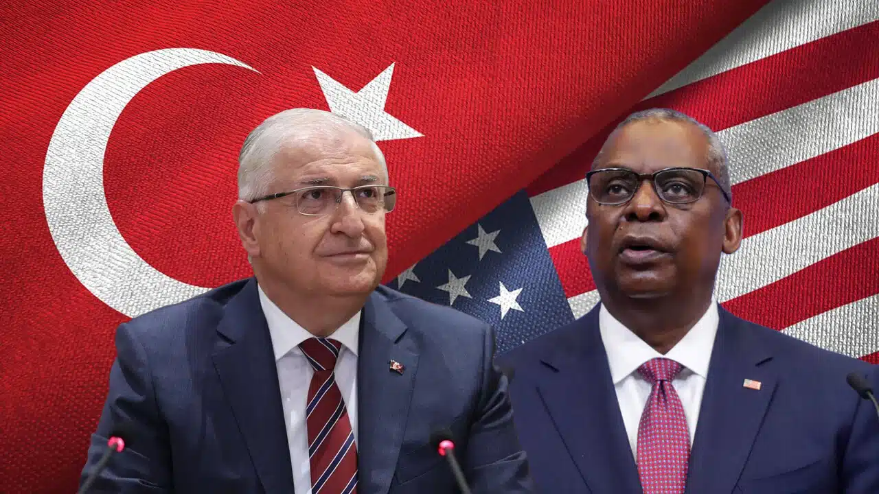 Millî Savunma Bakanı Yaşar Güler, ABD Savunma Bakanı Lloyd James