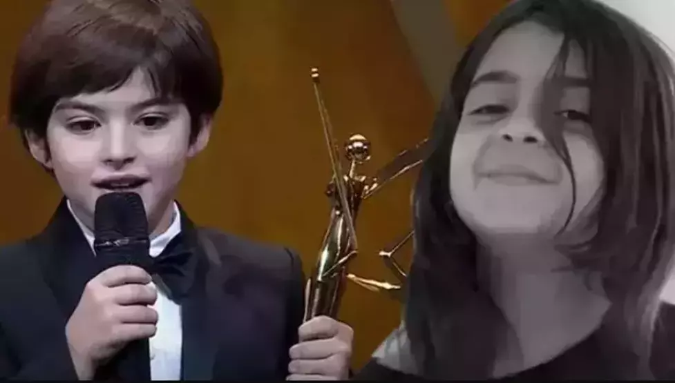 Ailesine, oyuncu koçlarına, senaristlerine teşekkür eden Sarp Kaan Altınçapa ödülünü