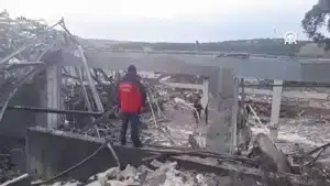 Balıkesir Karesi ilçesinde patlayıcı üretimi yapan fabrikada kapsül üretim yapan
