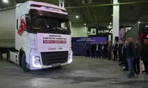 Bursa Uluslararası Fuar Merkezi’nde düzenlenen programa Bursa Valisi Erol Ayyıldız,