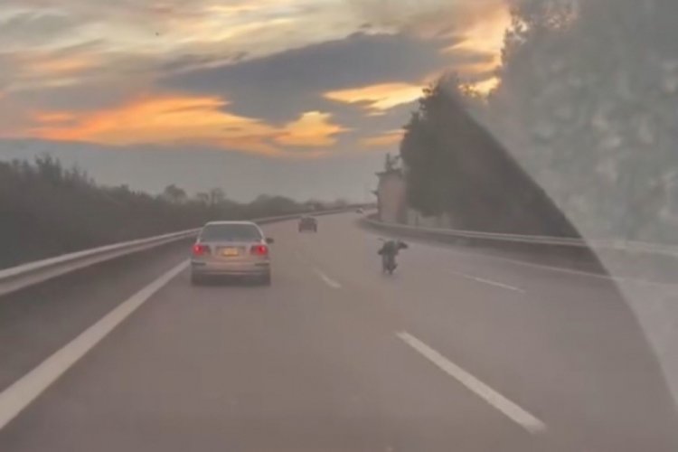 Olay Bursa otobanında meydana geldi. Henüz kimliği ve aracının plakası