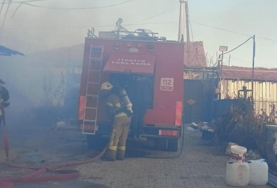 İlçeye bağlı kırsal Yeniyörük Mahallesi’nde Cengizhan Demirtaş‘a ait evde henüz