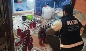İçişleri Bakanı Ali Yerlikaya, İstanbul’da sahte alkol üretimine yönelik gerçekleştirilen