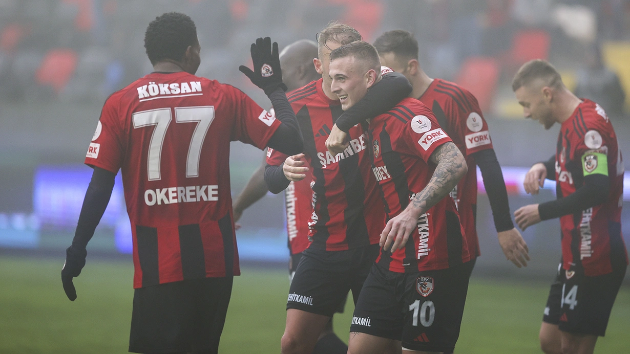 Süper Lig’in 17. haftasında oynanan maçta Gaziantep Futbol Kulübü ile