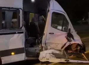 Kaza, saat 01.00 sıralarında Öğretmenler Bulvarı’nda meydana geldi. Türk Hava