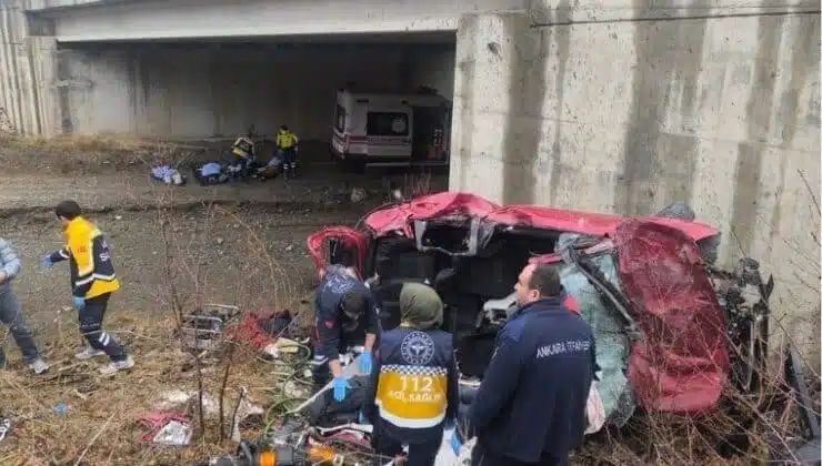 Ankara’da feci kaza: Aynı aileden 5 kişi hayatını kaybetti!