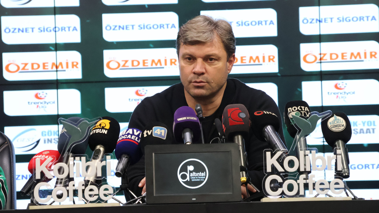 Kocaelispor’da Ertuğrul Sağlam dönemi sona erdi. Teknik Direktör Sağlam, sosyal