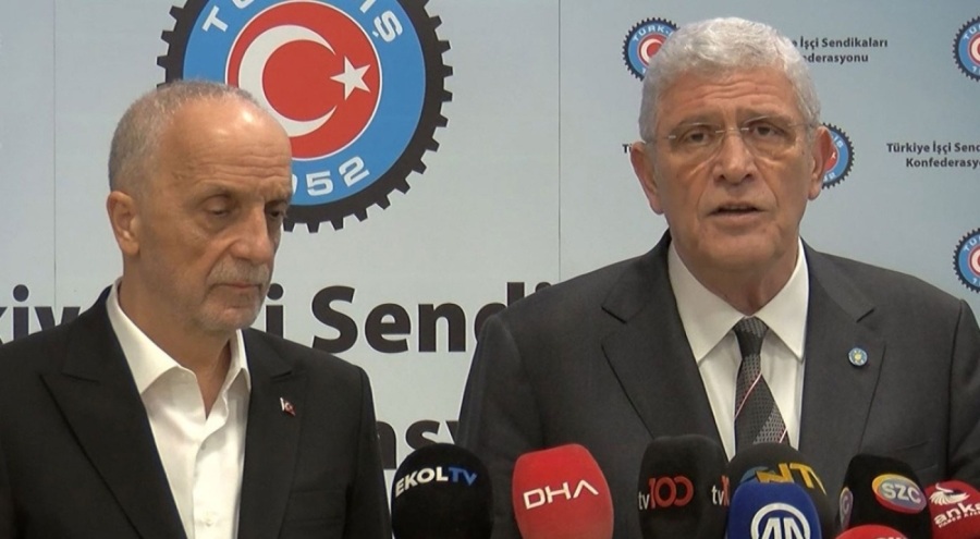 İYİ Parti Genel Başkanı Dervişoğlu, Türkiye İşçi Sendikaları Konfederasyonu’nu (TÜRK-İŞ)
