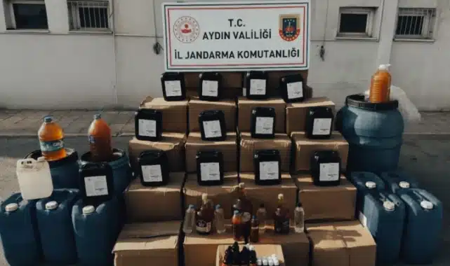 Yılbaşı öncesi 81 ilde 40 bin litre sahte alkol ele geçirildi!