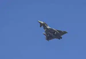 İki Eurofighter Typhoon, Ankara yakınlarındaki Mürted Hava Üssü’ne indi. Uçaklar,