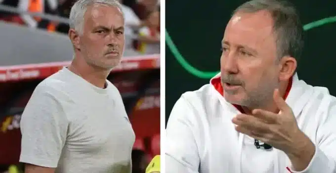 Sergen Yalçın’dan Jose Mourinho’ya sert eleştiri!