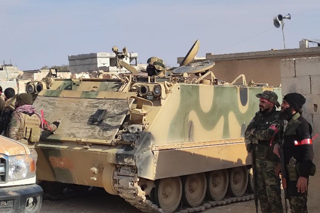 Operasyon kapsamında Münbiç‘in batısındaki Ureyme beldesi ile kuzeydeki Um Dadat