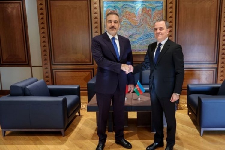 Dışişleri Bakanı Hakan Fidan, çalışma ziyareti dolayısıyla geldiği Azerbaycan’ın başkenti