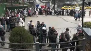 Hafta sonu Uludağ’da, otelde konaklayanların yanı sıra günübirlikçilerin de gelmesiyle