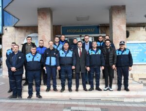 Karacabey Belediyesinden ‘kaldırım işgali’ denetimi