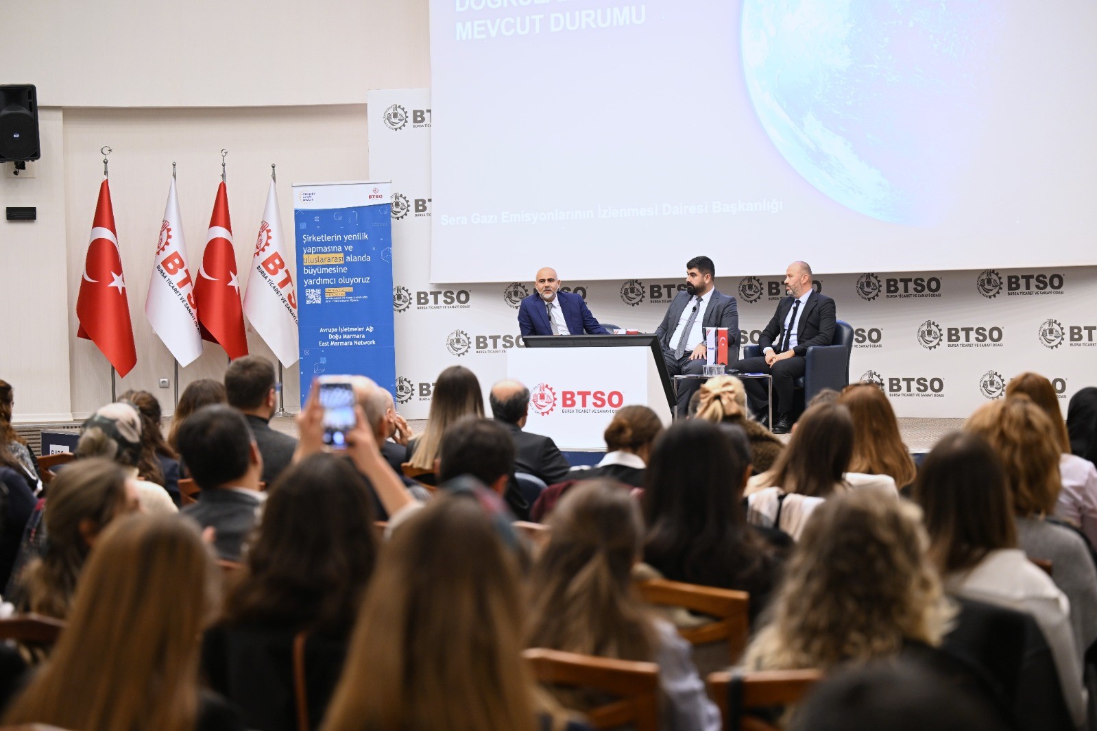 İş dünyasının eğitim ve gelişim platformu BTSO Akademi kapsamında İklim