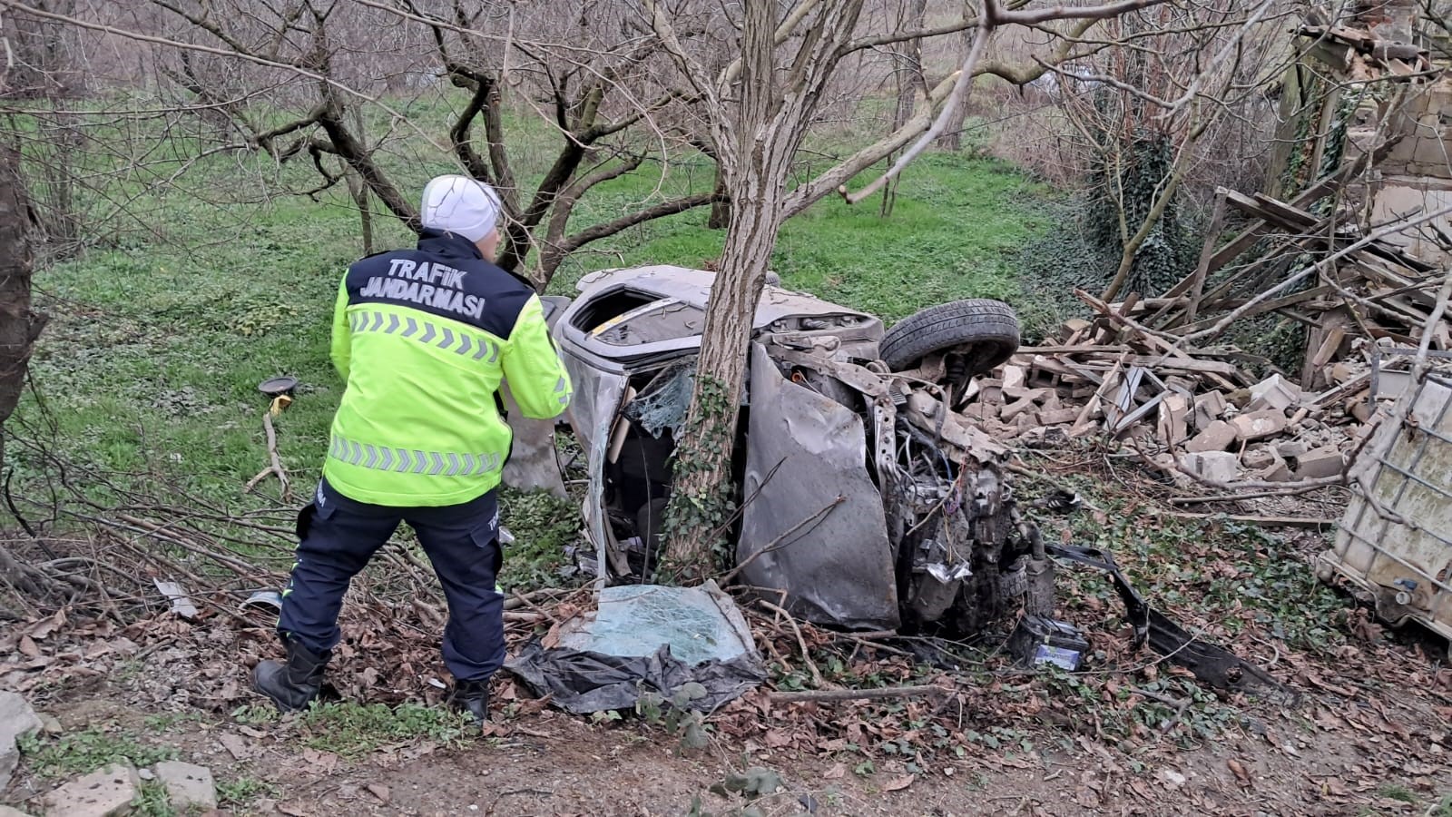 Edinilen bilgiye göre, kaza, sabah saat 07.30’da Bayındır Mahallesinde yaşandı.