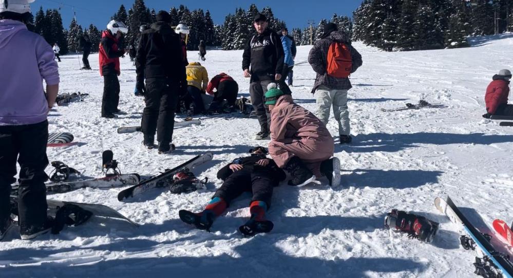İstanbul’a en yakın Kartepe gibi bir çok kayak merkezinde kar