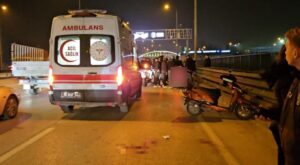 Kaza, merkez Osmangazi ilçesi İzmir Yolu Caddesi Acemler mevkiinde meydana