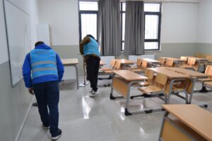 Bursa’da okulları ikinci yarı yıla denetimli serbestlik hükümlüleri hazırlıyor… Bursa