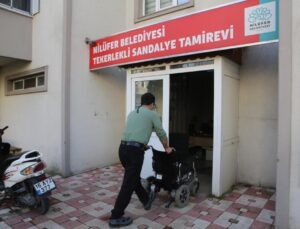 Bursa Nilüfer’de tekerlekli sandalye tamir hizmetine büyük ilgi