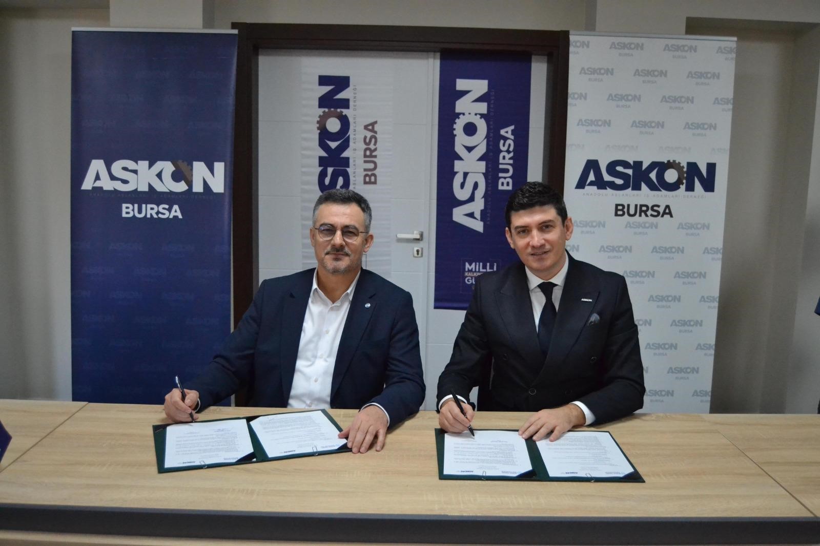 ASKON Bursa Şubesi (Anadolu Aslanları İş Adamları Derneği) ev sahipliğinde