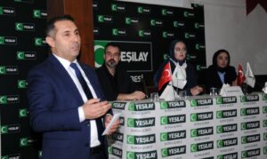 Yeşilay Bursa Şubesi’nin 7. Olağan Genel Kurulu’nda, mevcut başkan Mehmet