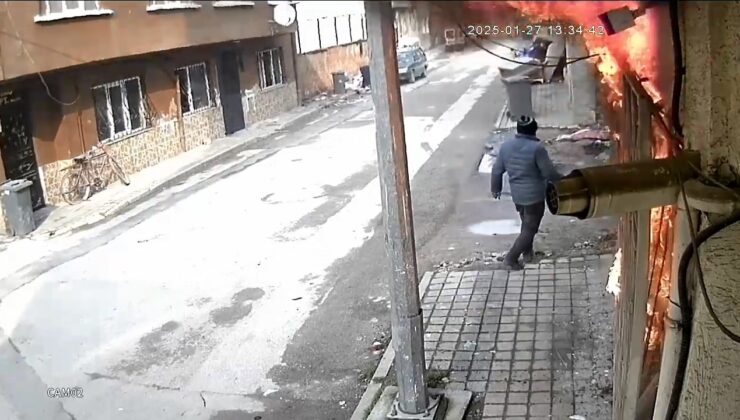 Bursa’da 20 saattir polise direnen şahıs daha önce ev kundaklamış!