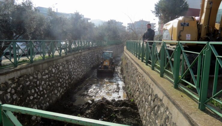 Mudanya Kara Dere’de temizlik çalışmaları başladı!