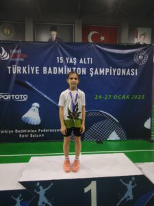 Türkiye Badminton Federasyonu tarafından Ankara’da düzenlenen 15 Yaş Altı Türkiye