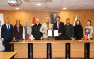 BUÜ ve Soletex Teknik Tekstil arasında gerçekleştirilen protokol törenine Rektör