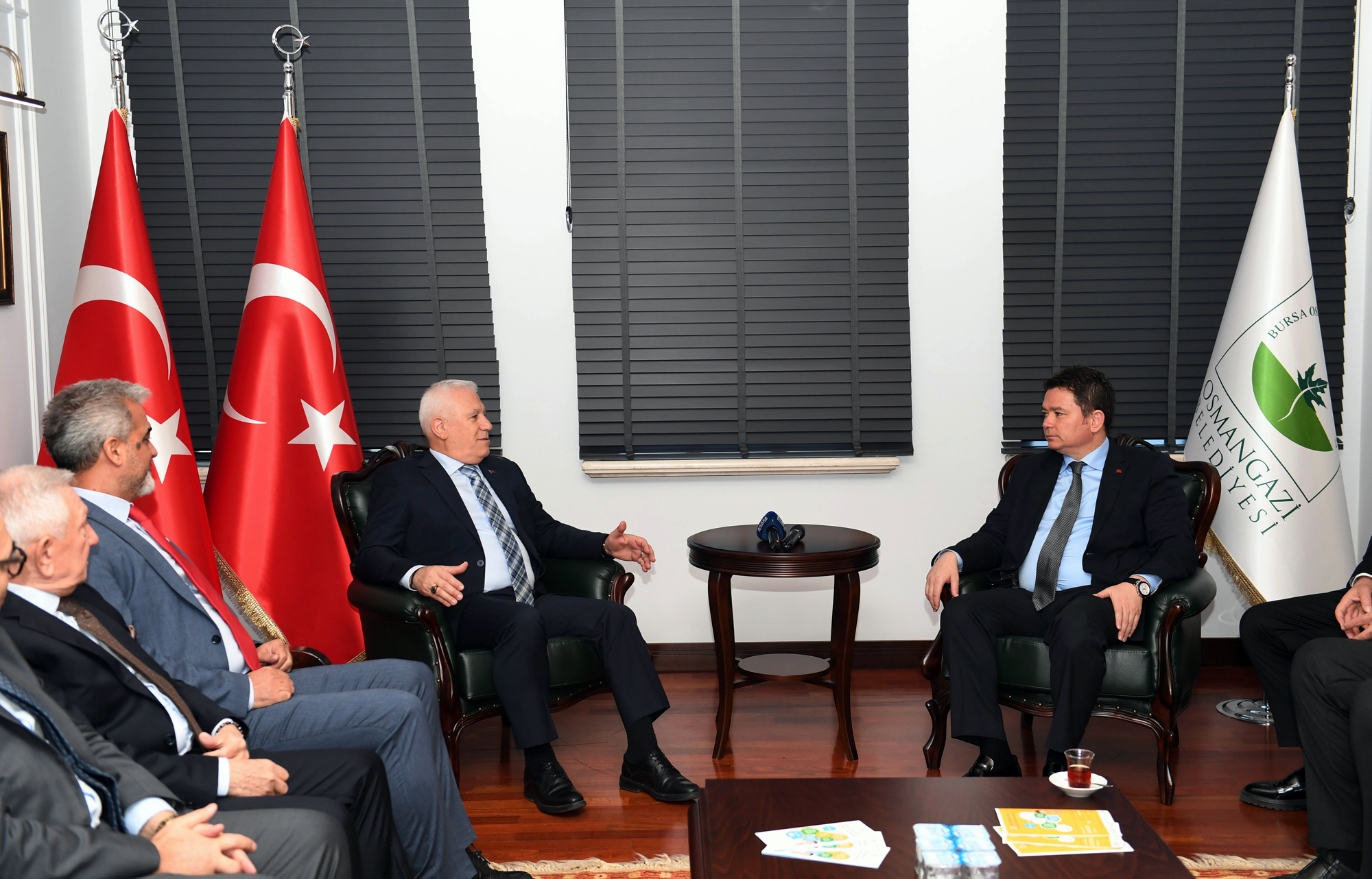 Osmangazi Belediye Başkanı Erkan Aydın, ‘Başkan Bozbey Burada’ programı çerçevesinde